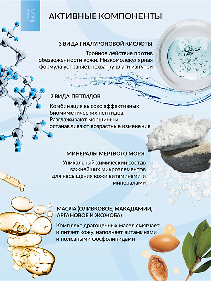 Сыворотка "Face Serum"  Антивозрастная увлажняющая